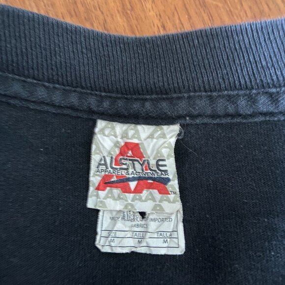 Vintage THE TOASTERS Ska Band Punk Rock Black MOSCOW Russia T-Shirt Size Medium - Picture 7 of 7